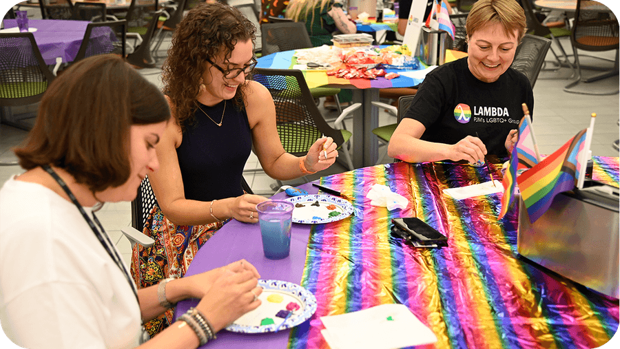 LAMBDA Pride Rocks Painting Event