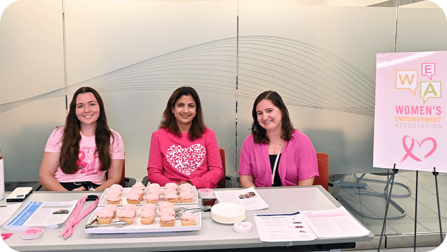 Women's Empowerment Assoc. Breast Cancer Awareness Event in the Café